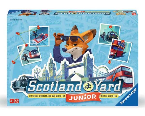 Scotland Yard Junior '24 - Ravensburger Bordspel|Coöperatief - Afbeelding 1