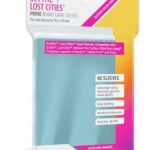Scythe/Lost Cities Sized Card Game Sleeves PRIME (72x112mm) clear (60) - Gamegenic