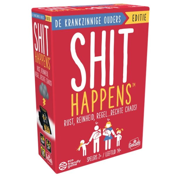 Shit Happens - Ouders Editie (NL) - Goliath Games Partyspel - Afbeelding 1