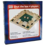 Shut the box - 10 (1-4 spelers) - Philos Dobbelspel|Houten spel