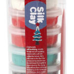 Silk Clay assortiment Kerstkleuren - 6x14g - Silk Clay
