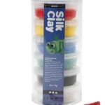 Silk Clay assortiment Basic - 6x14g - Silk Clay