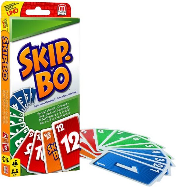 Skip-Bo - Mattel Kaartspel - Afbeelding 1