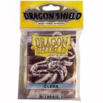 Dragon Shield Sleeves Mini (59x86mm) Clear (50 stuks) - Arcane Tinmen