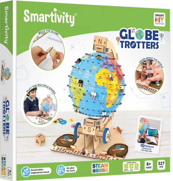 Smartivity Globetrotters - SmartGames  Puzzleball - Afbeelding 1