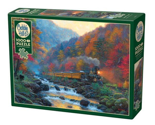 Smoky Train (1000) - Cobble Hill  Legpuzzel - Afbeelding 1