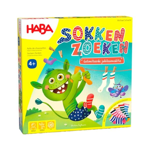 Sokken Zoeken Jubileumeditie - HABA Kaartspel - Afbeelding 1