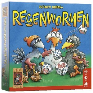 Regenwormen - 999 games Dobbelspel