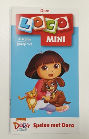 Mini Loco boekje: Spelen met Dora (4-6 jaar) - Noordhoff Mini Loco