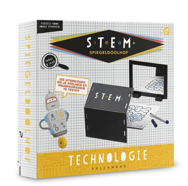 Stem Spiegeldoolhof - Technologie spel - Pelckmans Reactiespel|Denkspel - Afbeelding 1