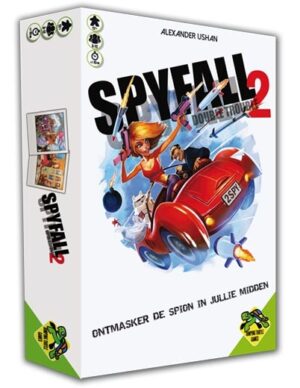 Spyfall 2 (NL) - Jumping Turtle Games Kaartspel|Partyspel