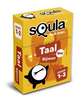 Squla Taal Rijmen - Identity Games Kaartspel|Taalspel|Educatief