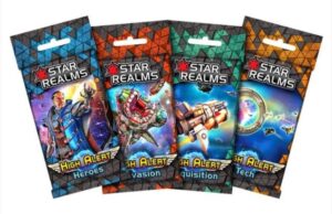 Star Realms: High Alert expansion (4 boosterpacks) - White Wizard Games Kaartspel