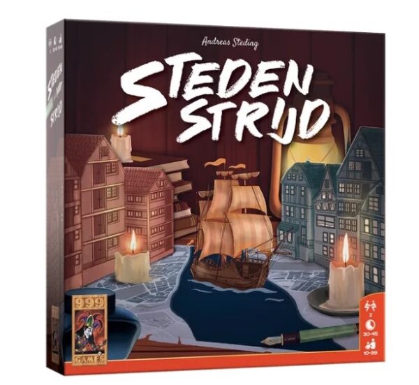 Stedenstrijd - 999 games Bordspel - Afbeelding 1