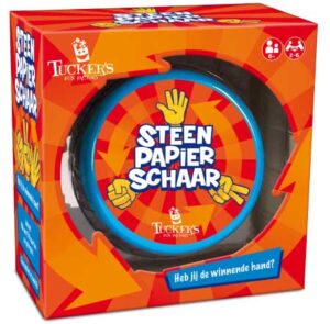 Steen Papier Schaar - Tucker's Fun Factory Reactiespel|Partyspel