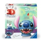 3D Stitch met oren (72) - Ravensburger  Puzzleball|3d Puzzel