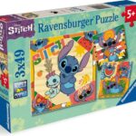 Stitch: Aloha (3x 49) - Ravensburger  Legpuzzel