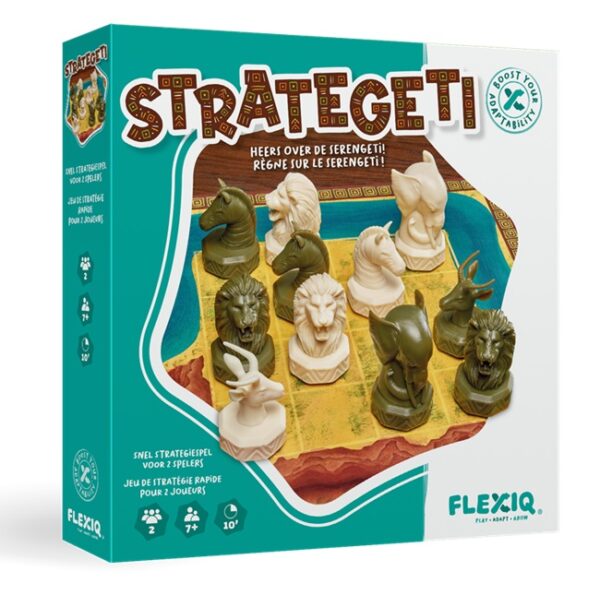 Strategeti - FlexIQ Bordspel|Denkspel - Afbeelding 1