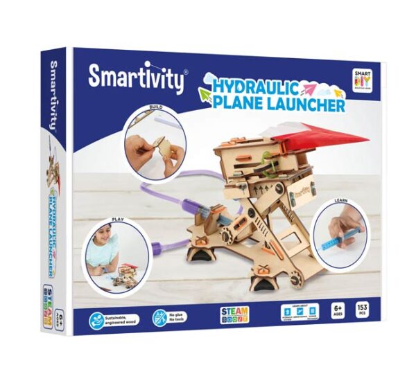 Smartivity Hydraulic Plane Launcher - SmartGames - Afbeelding 1