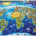 Symbolen van de Wereld (2000) - Educa  Legpuzzel