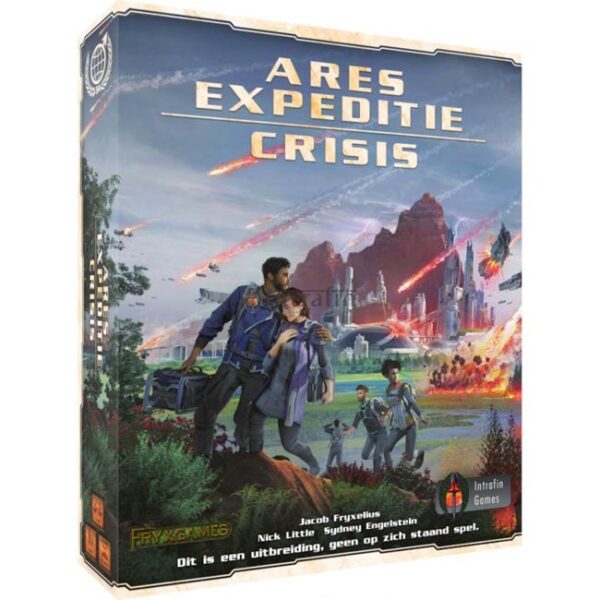 Terraforming Mars Ares Expeditie: Crisis (NL) - Intrafin Games Kaartspel|Coöperatief - Afbeelding 1