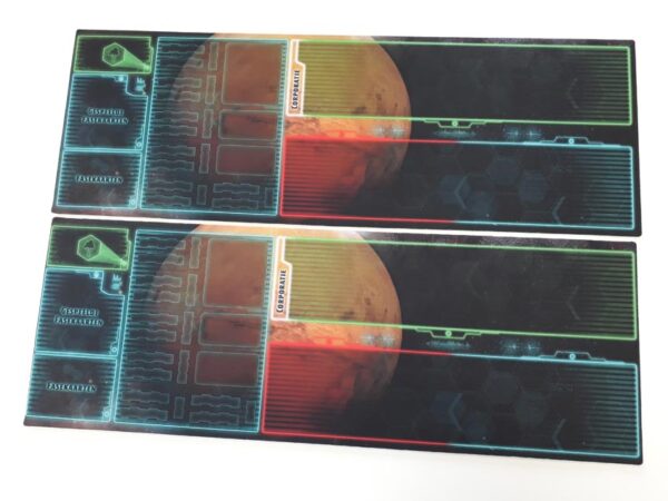 Terraforming Mars Ares Expeditie Play Mat NL (2 stuks) - Intrafin Games - Afbeelding 1