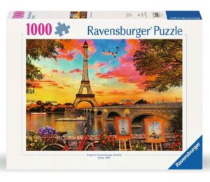 The banks of the Seine (1000) - Ravensburger  Legpuzzel