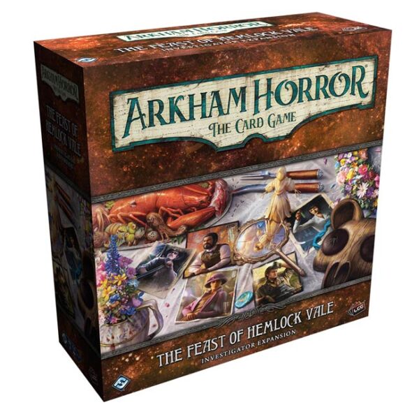 Arkham Horror The Card Game: Feast of Hemlock Investigator expansion - Fantasy Flight Games Kaartspel|Coöperatief - Afbeelding 1