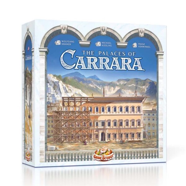 The Palaces of Carrara 2nd edition (NL, FR) - Game Brewer Bordspel - Afbeelding 1
