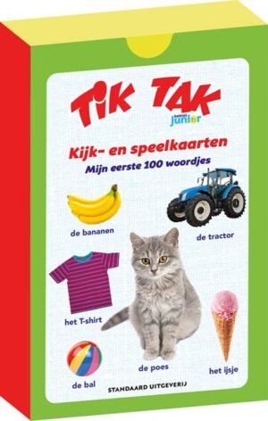Tik Tak Kijk- en Speelkaarten - Standaard Uitgeverij Kaartspel