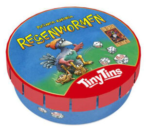 Tiny Tins: Regenwormen - 999 games Dobbelspel