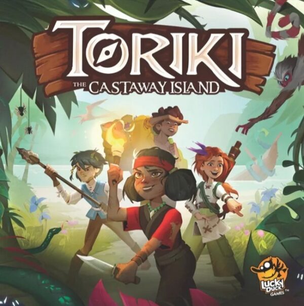Toriki: The Castaway Island - Lucky Duck Games Bordspel|Coöperatief - Afbeelding 1