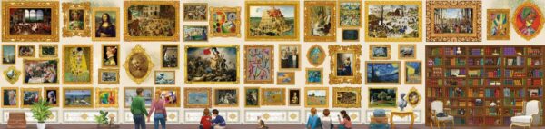 Reis rond Kunst (54000) - Grafika  Legpuzzel - Afbeelding 1