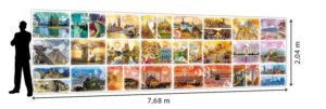 Travel around the World (48000) - Grafika  Legpuzzel