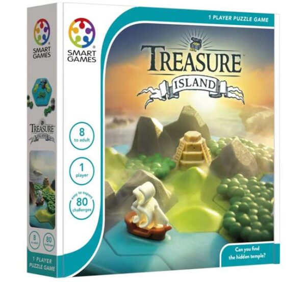 Treasure Island (denkspel) - SmartGames Denkspel Denkpuzzel - Afbeelding 1