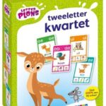 Letterplons tweeletter kwartet - Zwijsen Kaartspel|Educatief