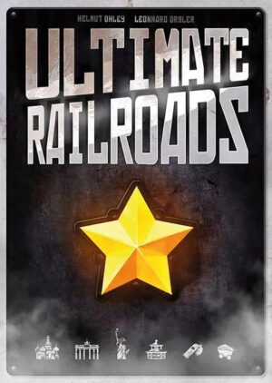 Ultimate Railroads - Z-man Games Bordspel