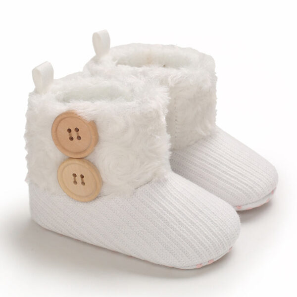 Mini Fashion™ - Altijd Warme Voeten - Kinder Winterschoenen Wit / 18 (6-12 maanden) | Educatief Speelgoed - Afbeelding 1