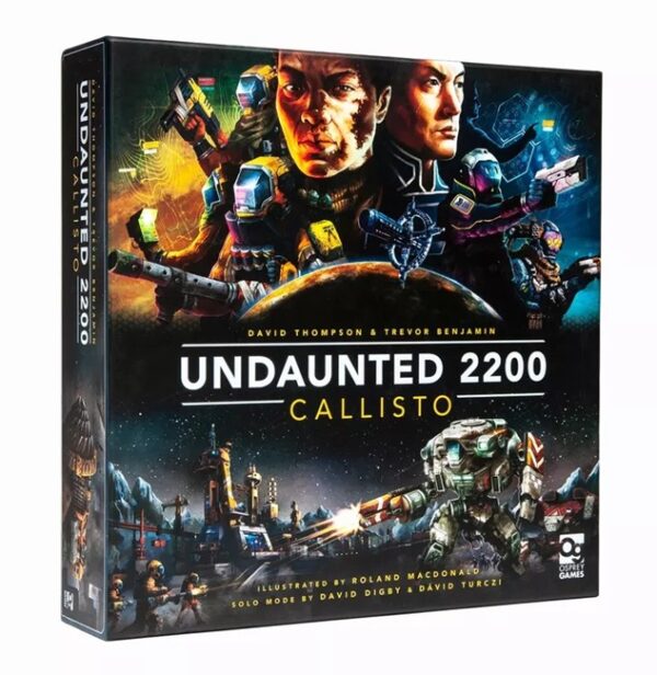 Undaunted 2200: Callisto - Osprey Games Bordspel - Afbeelding 1