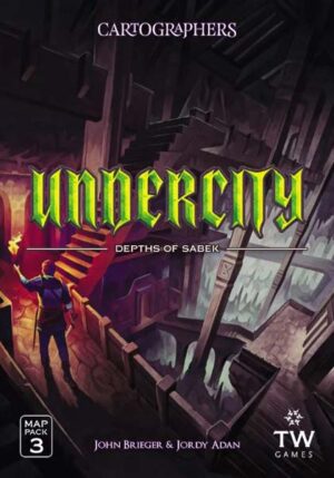 Cartographers Heroes Map Pack 3 - Undercity (EN) - Thunderworks Games Partyspel