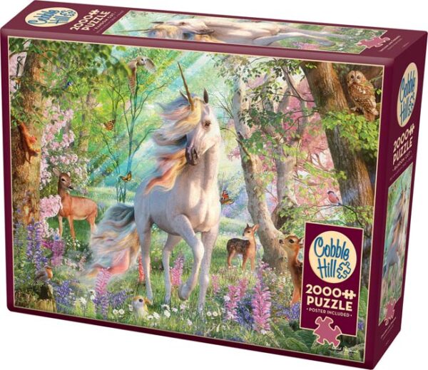 Unicorn and Friends (2000) - Cobble Hill  Legpuzzel - Afbeelding 1