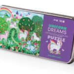 Eenhoorn Dromen (50) blikken doosje - Crocodile Creek  Legpuzzel