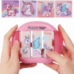 Twisty Puzzle™ - Eindeloos Puzzelplezier - Draaipuzzel Eenhoorn 9 vlakjes | Educatief Speelgoed