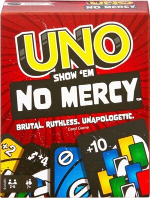 Uno Show ‘Em No Mercy - Mattel Kaartspel|Partyspel