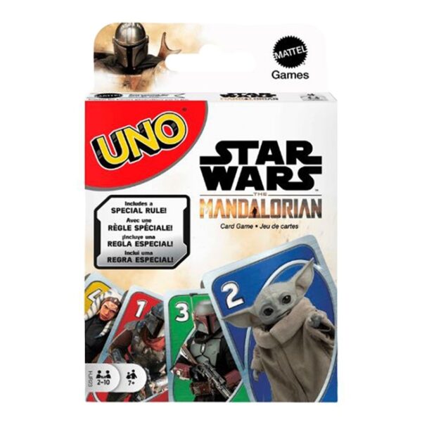 Uno Star Wars The Mandalorian - Mattel Kaartspel - Afbeelding 1