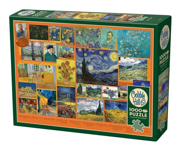 Van Gogh (1000) - Cobble Hill  Legpuzzel - Afbeelding 1