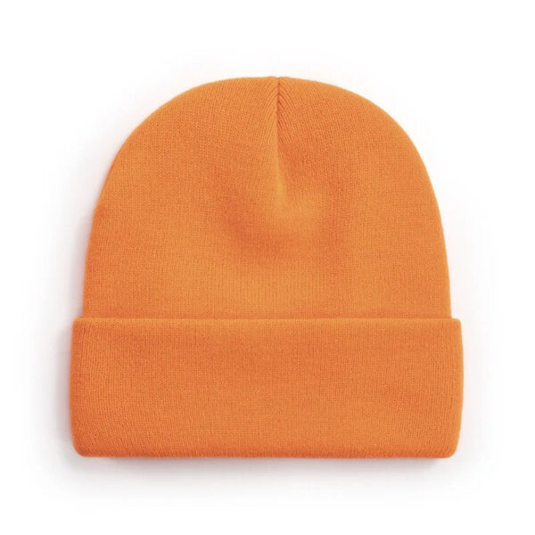 Mini Fashion™ - Eigen lettertype - Gepersonaliseerde Beanie Muts Oranje / 1 / S (0-18 maanden) | Educatief Speelgoed - Afbeelding 1