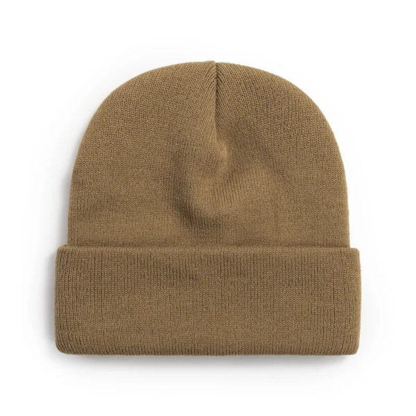 Mini Fashion™ - Eigen lettertype - Gepersonaliseerde Beanie Muts Camel / 1 / S (0-18 maanden) | Educatief Speelgoed - Afbeelding 1