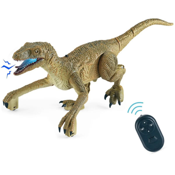 DinoRacer™ - Prehistorisch Plezier - RC Dino Dinosaurus Blauw | Educatief Speelgoed - Afbeelding 1