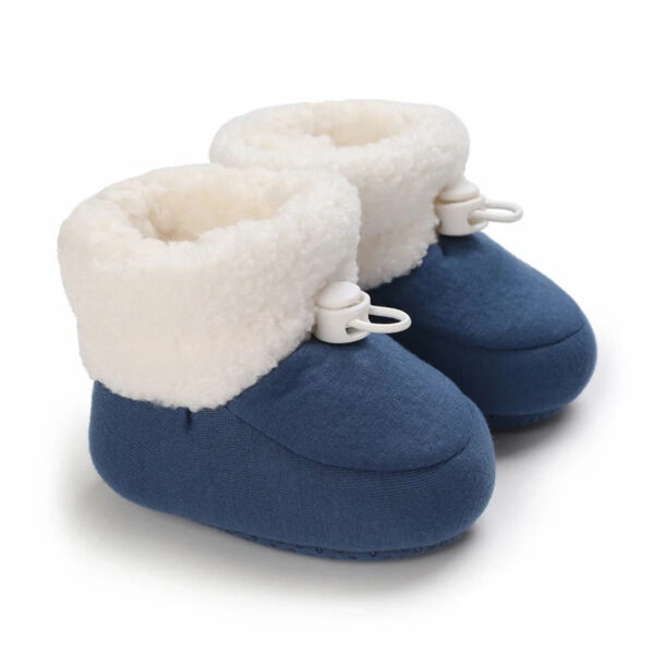 Mini Fashion™ - Warm&Zacht -  Kinder Winterlaarzen Blauw / 16 (0-6 maanden) | Educatief Speelgoed - Afbeelding 1